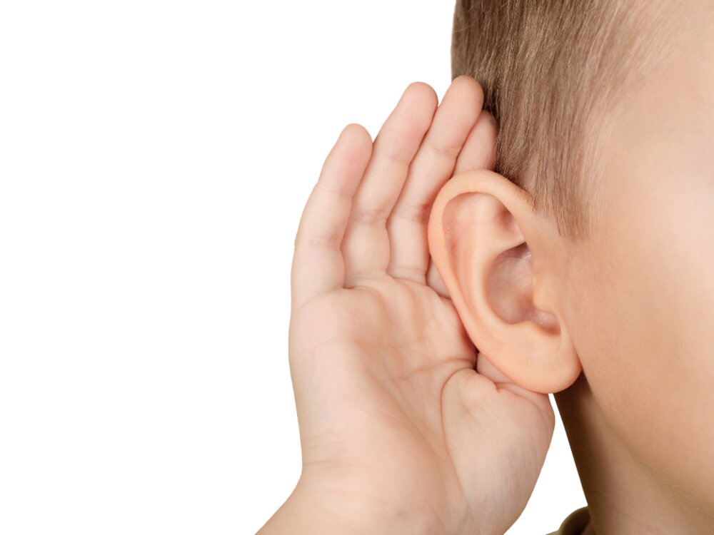 Child listening